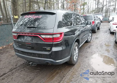 2015 Dodge Durango Limited from USA, damaged, VIN 1C4RDJDG1FC885650